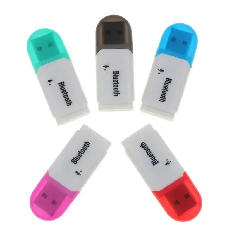 Adaptador USB Bluetooth 5,0 para ordenador, PC, altavoz, receptor de música, Kit de Cables para coche, manos libres