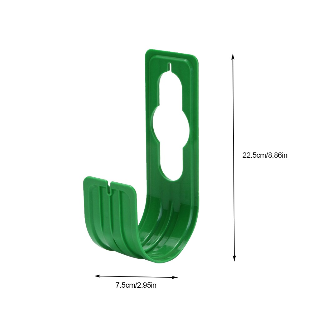 Newly Garden Hose Holder Wall Mount Plastic Shelf Hook Hose Storage Gardening Water Hose Organizer Home Supplies
