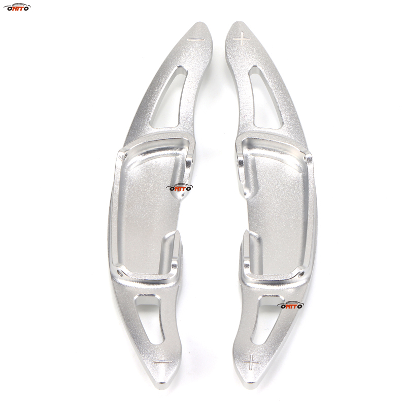 Auto Styling Fit Voor Mazda MX-5 CX-4 Aluminium Shifter Paddle Extened Shifter Accessoire 2 Stks/set: silvery