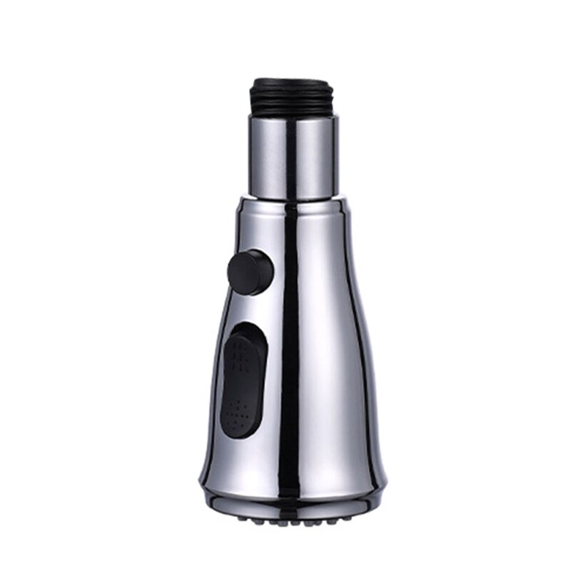 Q1JB Universal Kitchen Sink Pull Out Faucet Sprayer Nozzle 3 Modes Replacement Bathroom Basin Shower Head Tap Spout: C1