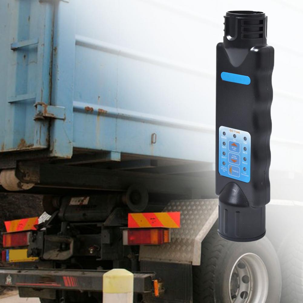 Resistance Tester Polishing 13 Pin ABS Trailer Connector Tester for Trailer