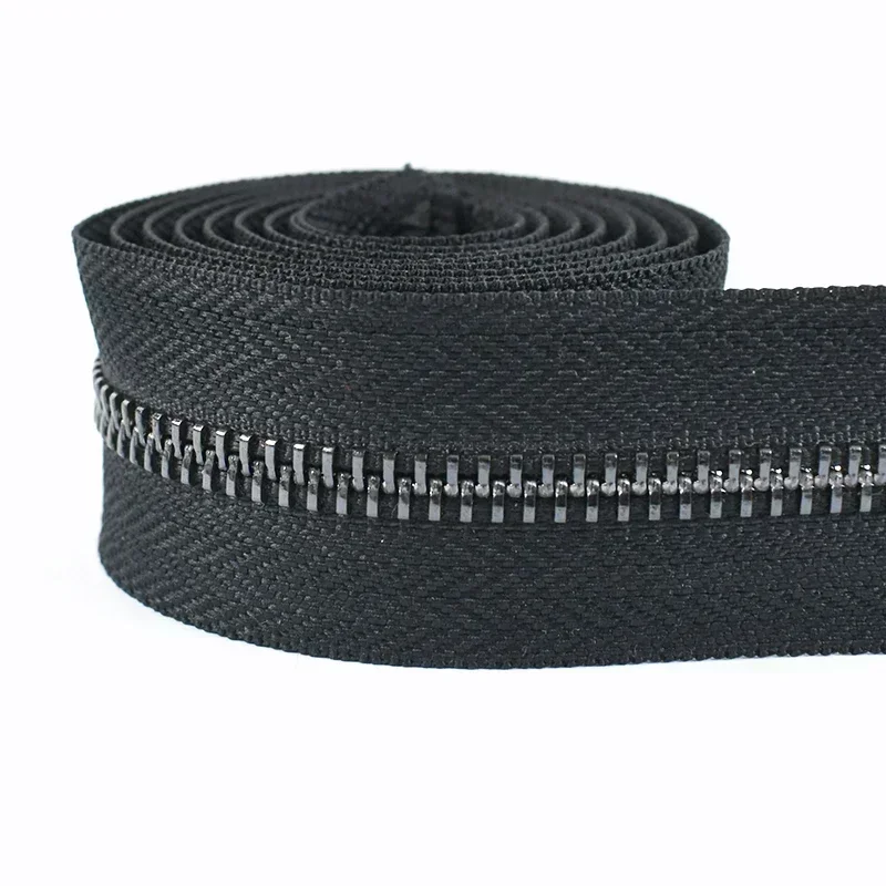 1/2/5 meter 3 # 5 # Metalen ritsen Tapes voor tas Kleding Rits Jas Zwarte ritssluiting per meter Ritsen Reparatieset DIY Naaiaccessoires: 3# / Antique Copper / Option1