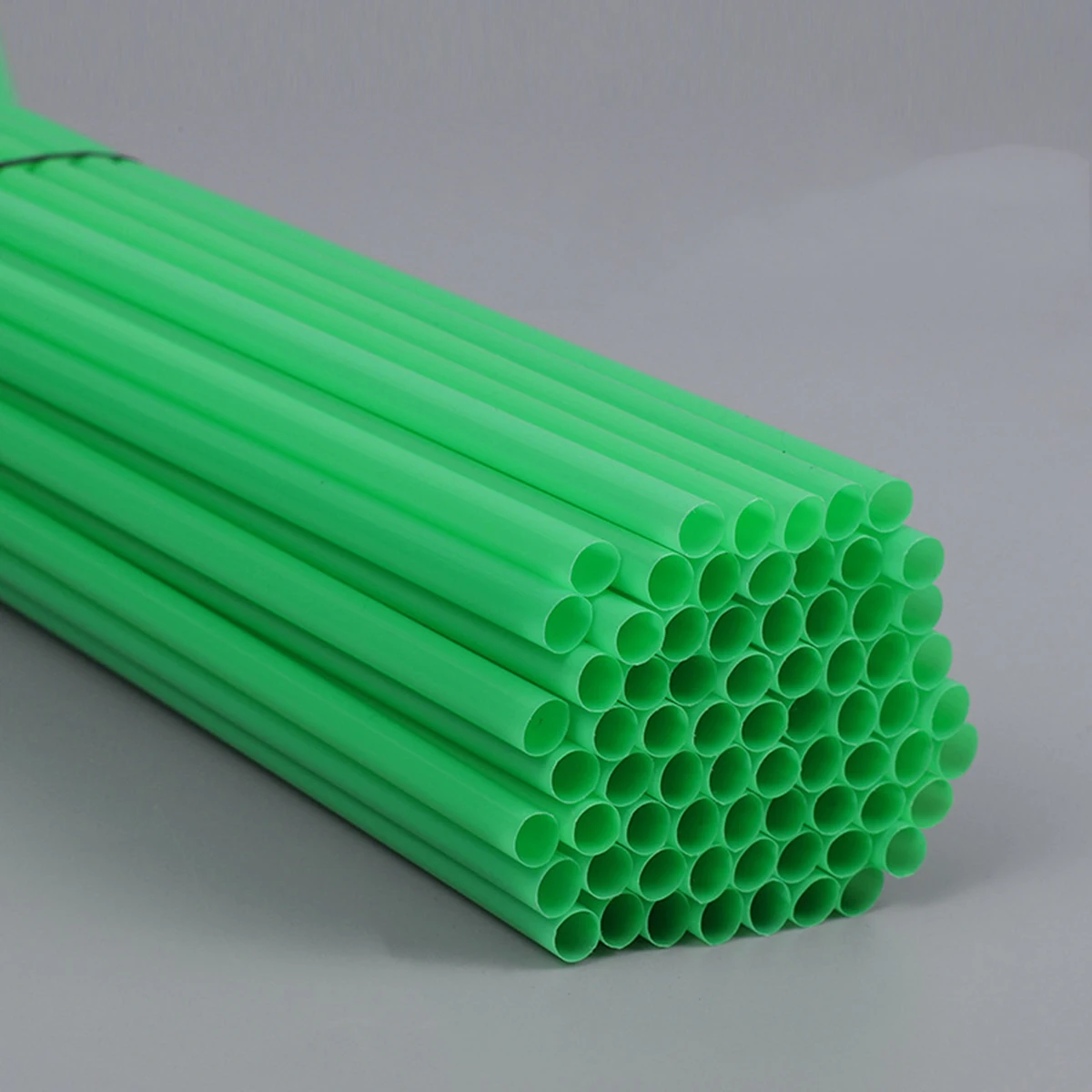 100pcs-26cm Straws Milkshake Straws Smoothie Straws Beverage Thick Straw For Boba Tea Milkshake Bar Accessories: green