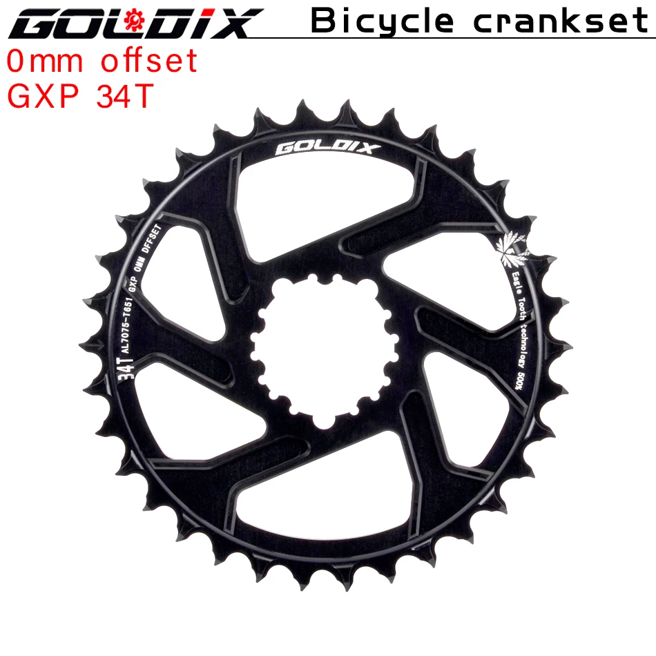 Gxp Bike Mtb Mountainbike 30T/32T/34T/36T/38T Crown fiets Kettingblad Voor Sram 11/12S Nx Xx Xo Gx GXP11 Enkele Schijf Lade: 34T 0mm