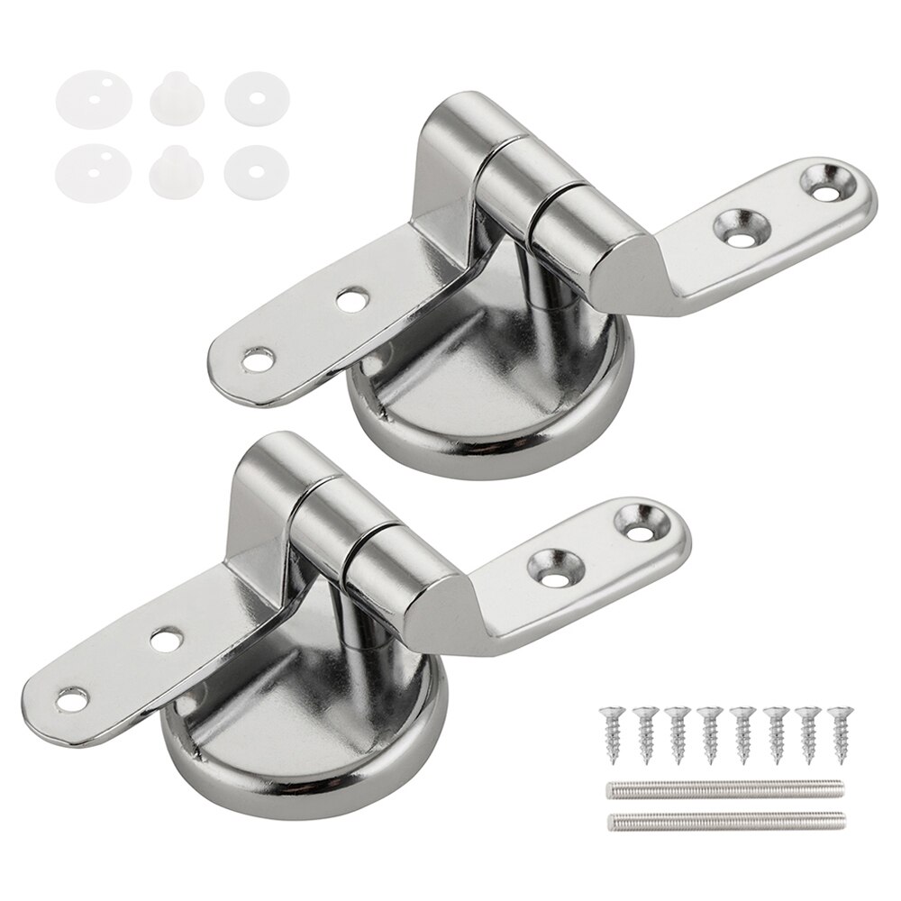 Stainless Steel Seat Hinge flush toilet cover mounting connector toilet lid hinge mounting fittings Replacement Parts