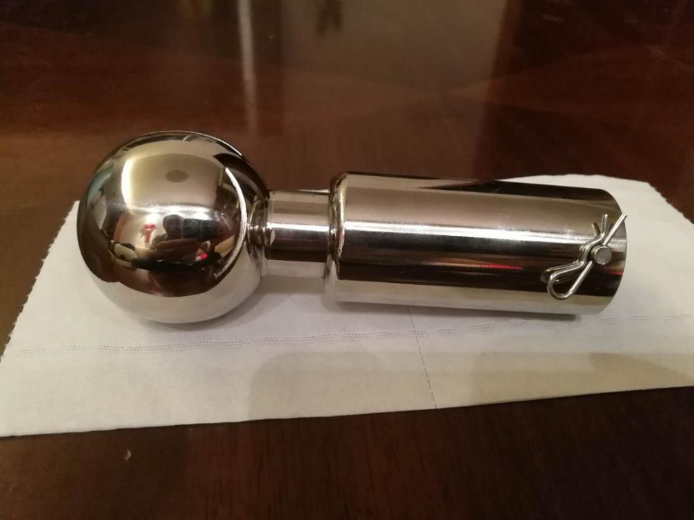19mm 25mm 32mm 38mm 51mm Rotating Tank Cleaning CIP Nozzle bolt Rotary Stainless Steel Spray Ball For Tank Cleaning Connector