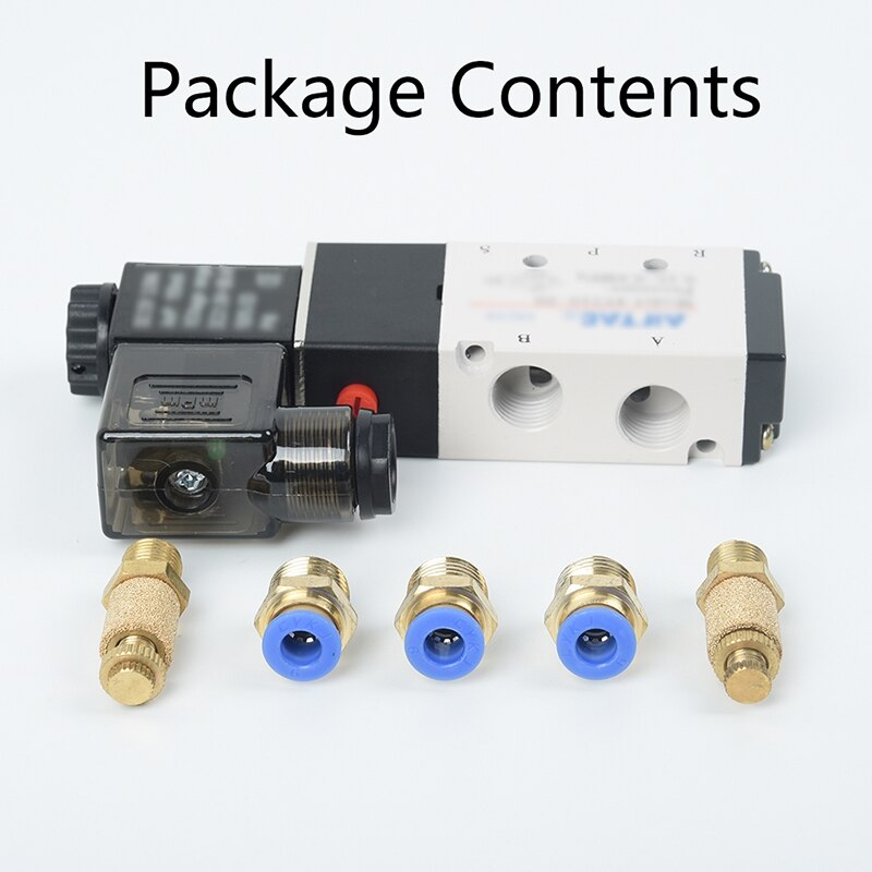 JGS Premium - Elektrische Pneumatische Magnetoïdeklep 4V210-08-AC220V 5