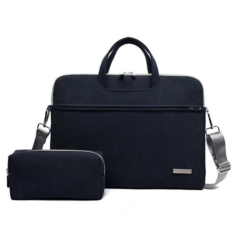 Maletín grande de oficina para Mujer, maletín portátil, 13,3, 14, 15,6 pulgadas, para portátil, negocios, BOLSA DE TRABAJO: blue 15.6 inch