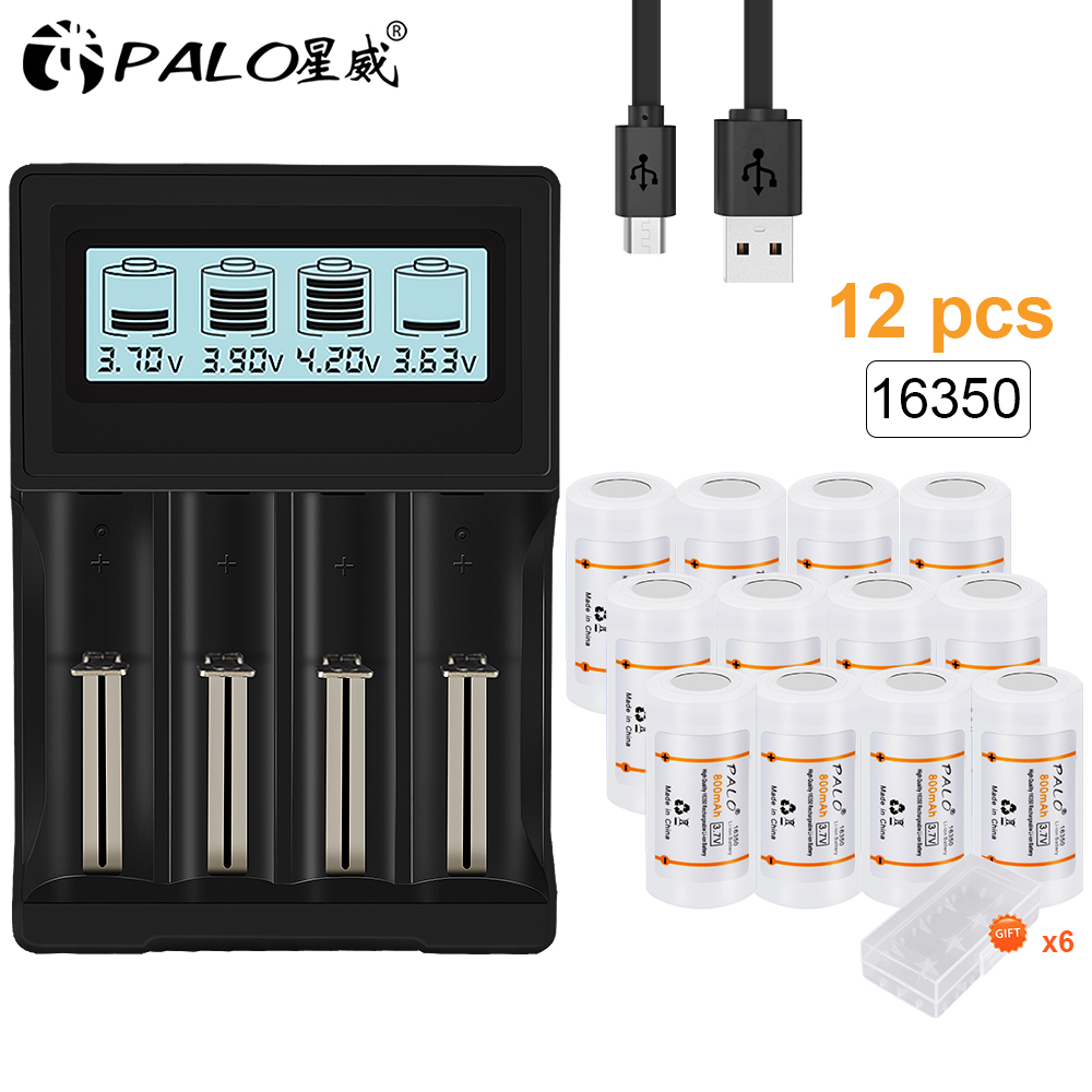 Palo cr123a 800 wiederauf ladbare batterie mah Lithium li-Ion cr123 batterien für LED taschenlampe arlo sicherheits kamera l70: andere