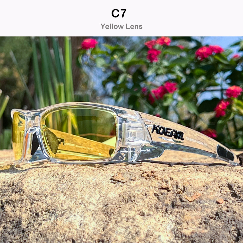 KDEAM Women Polarized Sunglasses Men Outdoor Sports Goggles Beach Fishing Sun Glasses Colorful Shades Eyewear UV400: black / black