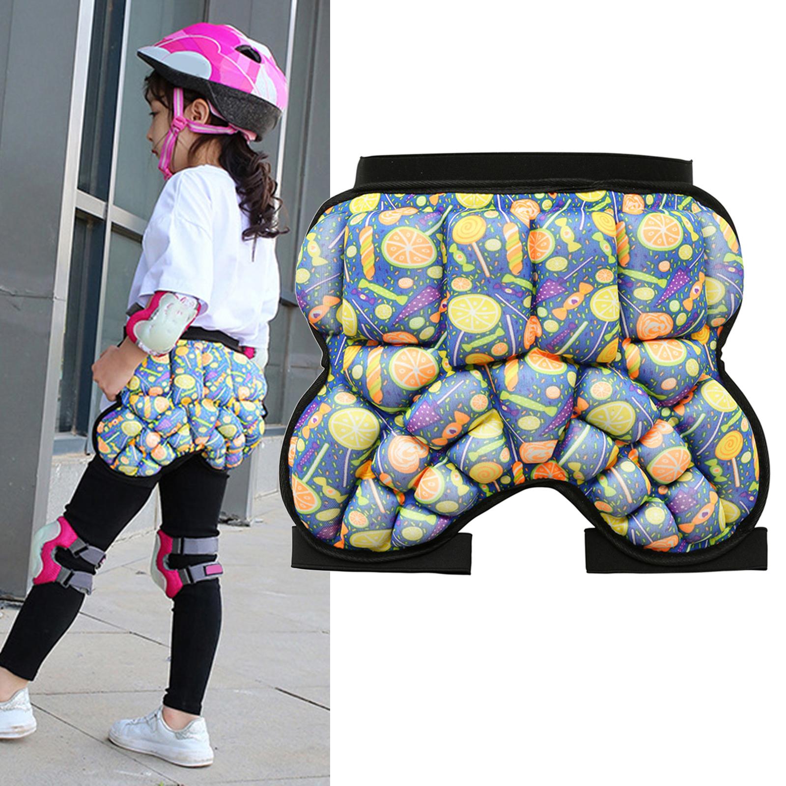 Adjustable 3D Padded Hip Protection Shorts Buttock Protection Pad Light Weight for Skateboarding Protection