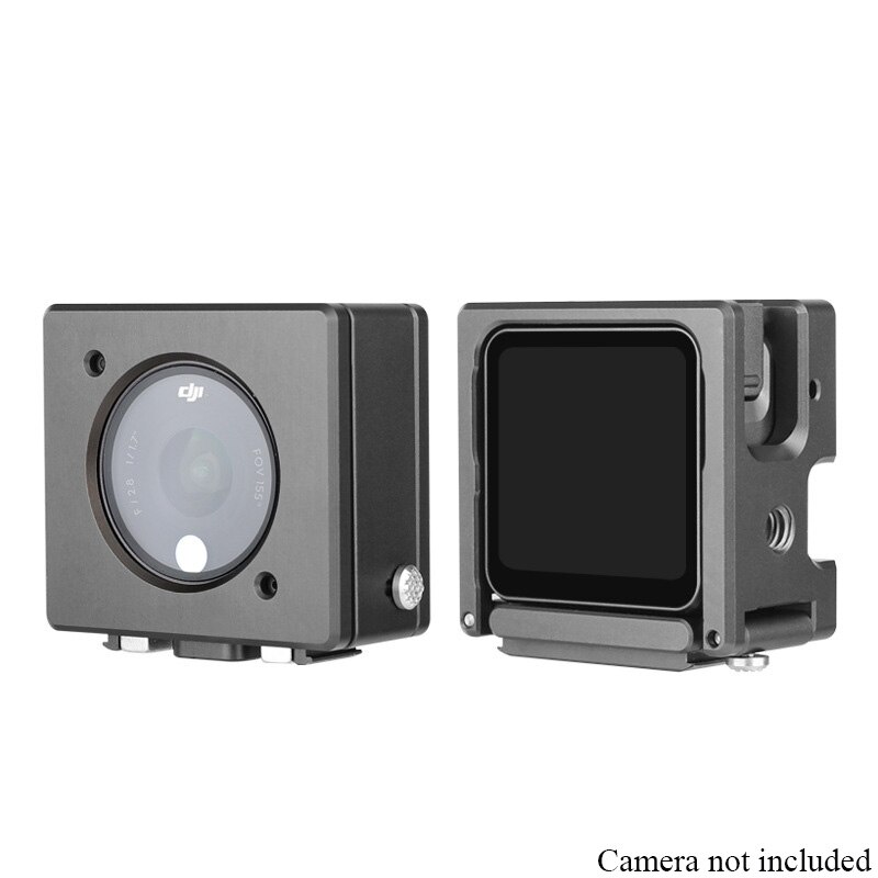 Voor Dji Action 2 Hard Case Aluminium Cover Camera Protector Frame Magnetische Shell Konijn Kooi Voor Osmo Action 2 accessoires: Default Title
