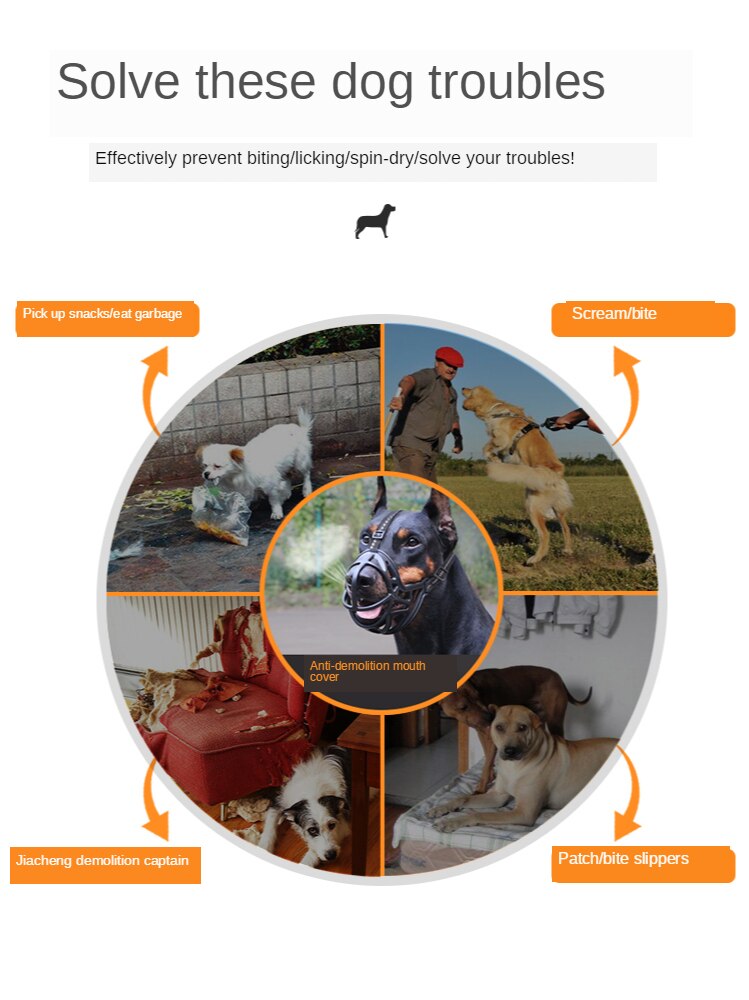 Średni i duży pies kaganiec Golden Retriever Doberman Labrador pies Shiba Inu osłona na usta oddychający pies kaganiec akcesoria dla psów