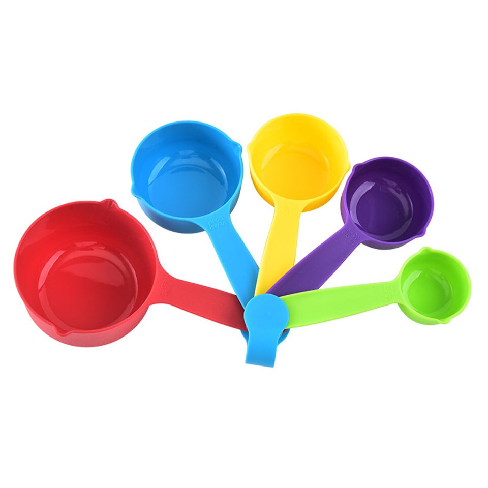 Misurini Premium Set di cucchiai da cucina impilabili Set di misurini e cucchiai di alta qualità: A