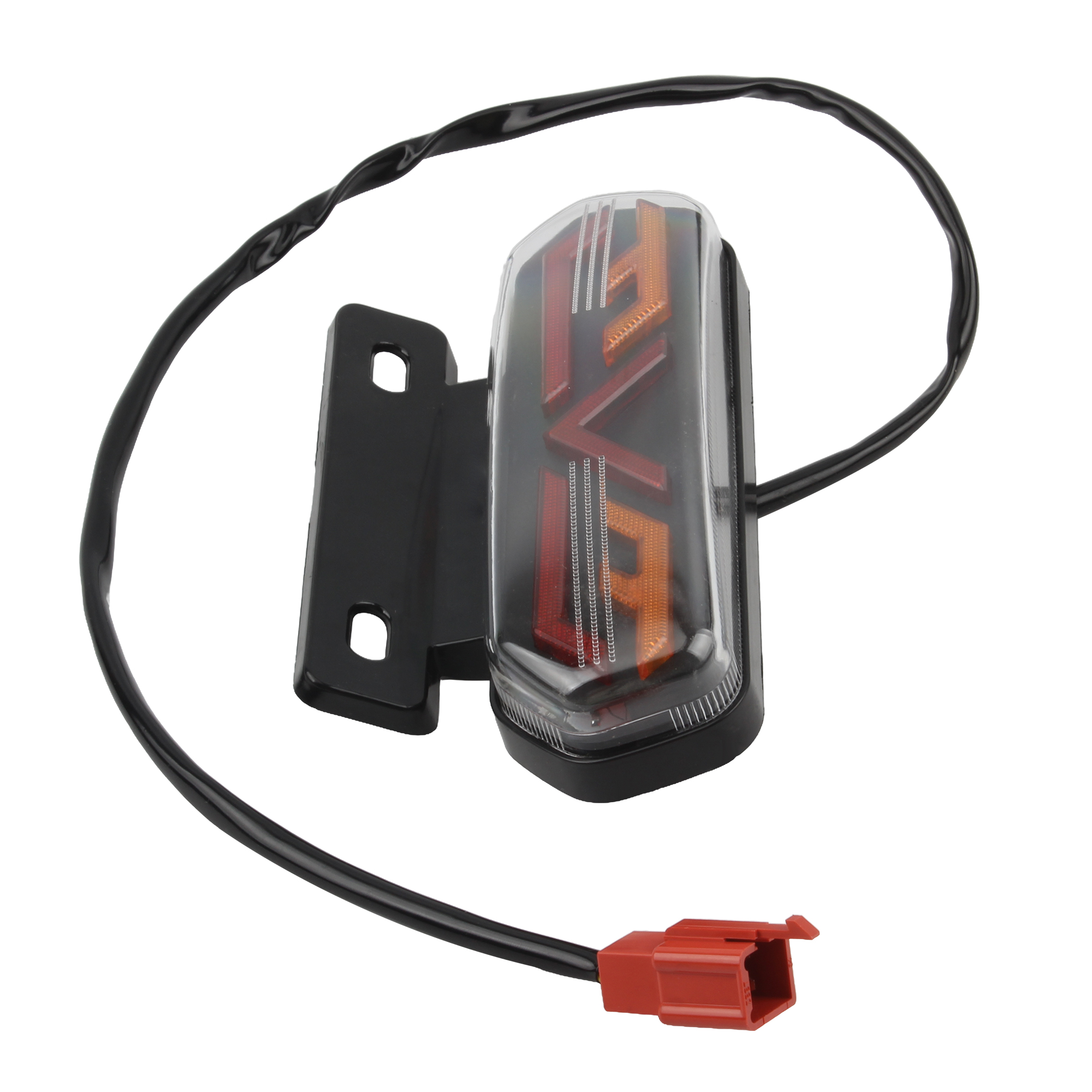 Luces traseras LED para motocicleta, luz trasera de freno para motocicleta, luz de giro de parada para moto, Dirt Pit Bike, piezas de ATV, 12V