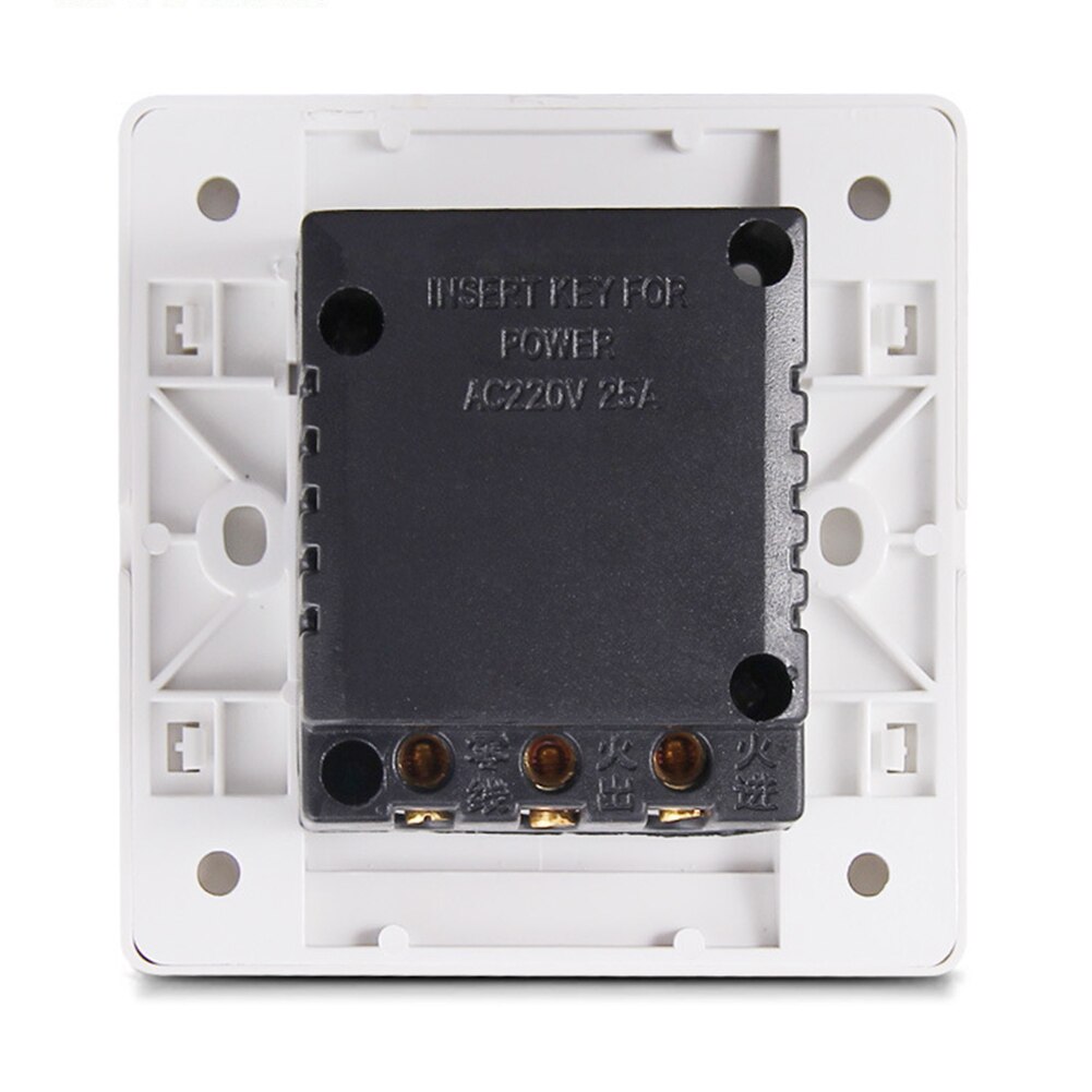 Hotel Smart Power Key Insert Panel Home Intelligent Switch Fireproof PC Magnetic Card Energy Saving On Off Indoor