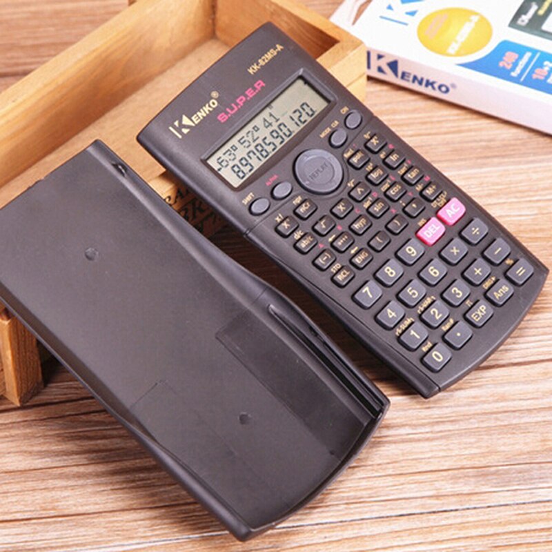Calculator Handheld Multi-function 2-Line Display Digital LCD Scientific Calculator For Office School Stationery SD&HI