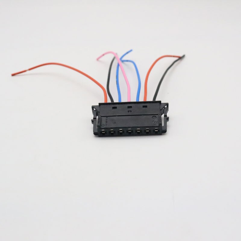 For Mercedes-Benz W204 C180 C200 C63 7 Pin Rear Tail Light Plug Socket Tail lamp Cable Connector Wiring Harness