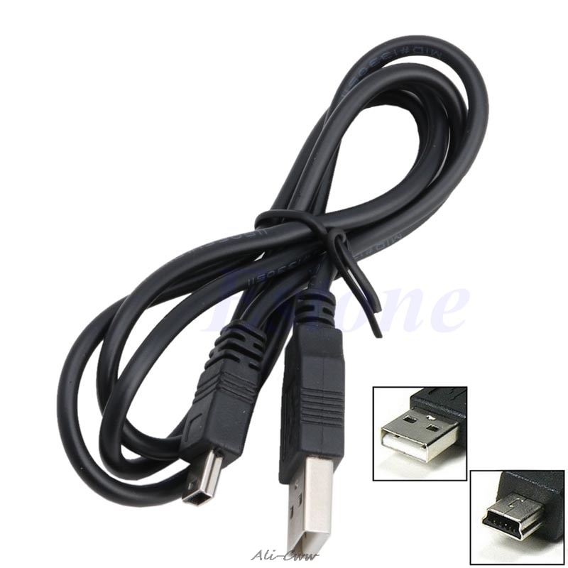 Usb 2.0 Male A Naar Mini 5 Pin B Charger Cord Opladen Data Sync Cable Adapter Nieuw