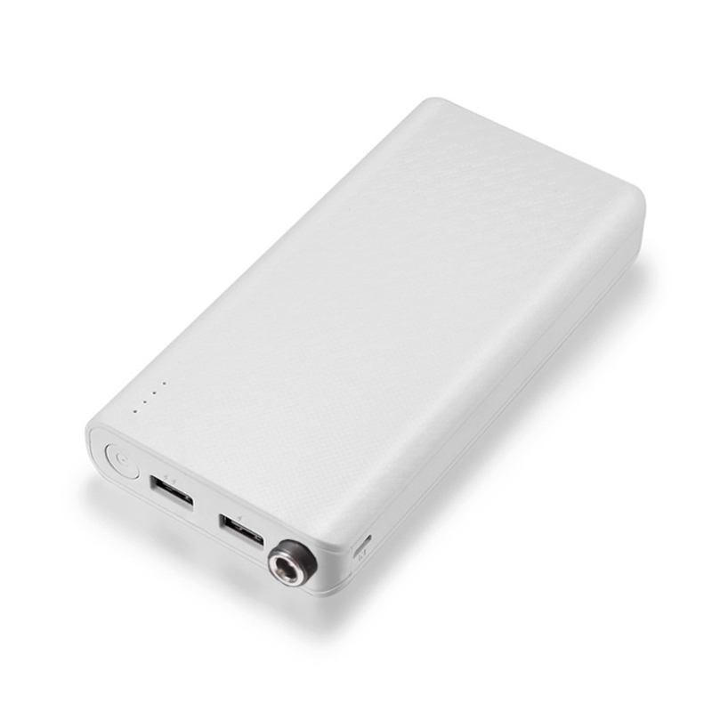 Niet-verwijderbare Opladen Box Power Bank Shell Dc Output 9V/12V Dual Usb Output Diy 7X18650 Batterij Case