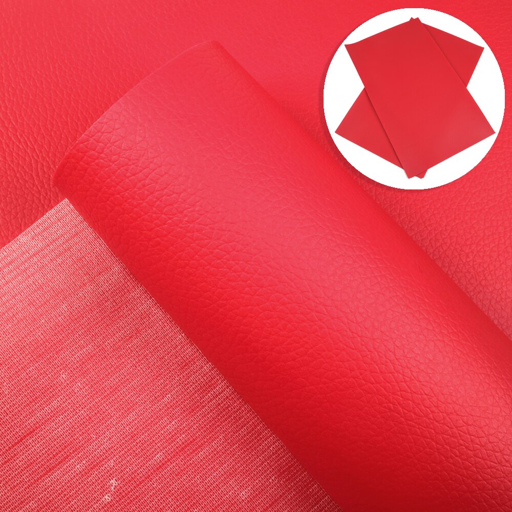 20*34cm Solid Color Lychee Synthetic Leather Fabric Sheets,DIY Handmade Materials For Making Crafts Handbag,1Yc7206: 1080715011