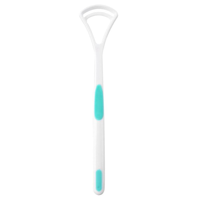 1PC Tongue Brush Tongue Scraper Cleaner Dental Brush Oral Care Toothbrush Tongue Cleaning Tool Fresh Breath: b