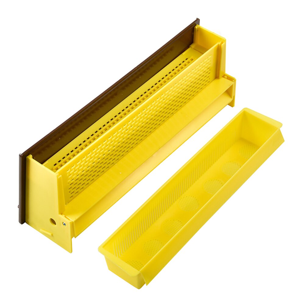 Bee Pollen Trap Plastic Collector For Apiculture Beekeeping Tools Beehive Yellow