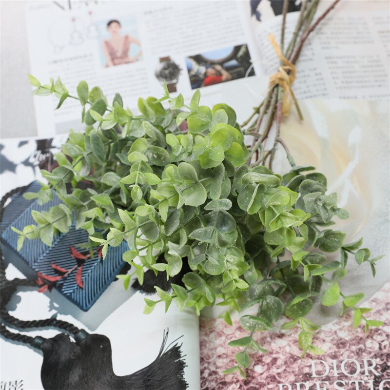 RXMORI 4 STKS Eucalyptus Stengels Decor, Kunstmatige Eucalyptus Bladeren Simulatie Levendige Levensechte Faux Groen Takken Eucalyptus Stengels Decor voor Bruiloft Woondecoratie RXMORI 4 STKS Eucalyptus Stengels Decor, Kunstmatige Eucalyptus Bladeren Simulatie Levendige Levensechte Faux Groen Takken Eucalyptus Stengels Decor voor Bruiloft Woondecoratie