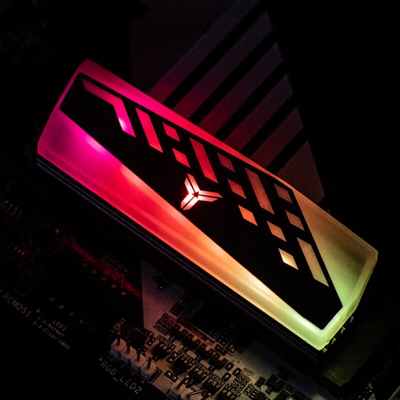 ARGB M.2 2280 SSD Heatsink Aluminum Alloy RGB Memory Heatsink 5V 3Pin Radiator