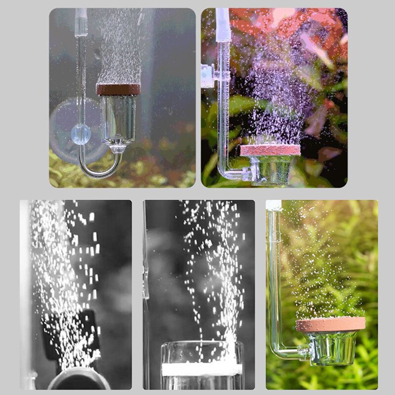 Acryl Transparante CO2 Diffuser Verstuiver Bubble Counter Voor Aquarium Planten