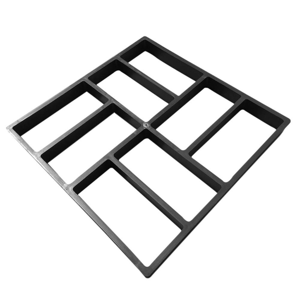 Garden Pavement Mold Garden Walk Pavement Concrete Mould DIY Manually Paving Cement Brick Stone Road Concrete Molds Path Mate