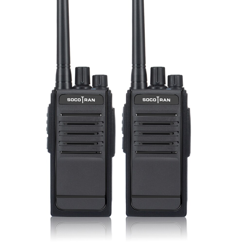 2pcs SOCOTRAN WH-218 Talkie Walkies UHF 400-470MHz 16CH Portable radio comunicador profissional woki toki Transceiver