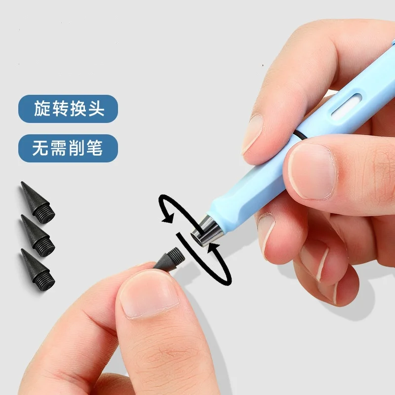 Eternal Pencil Unlimited Writing No Ink Pen Pencils for Writing Art Sketch Stationery Kawaii Pen School Supplies