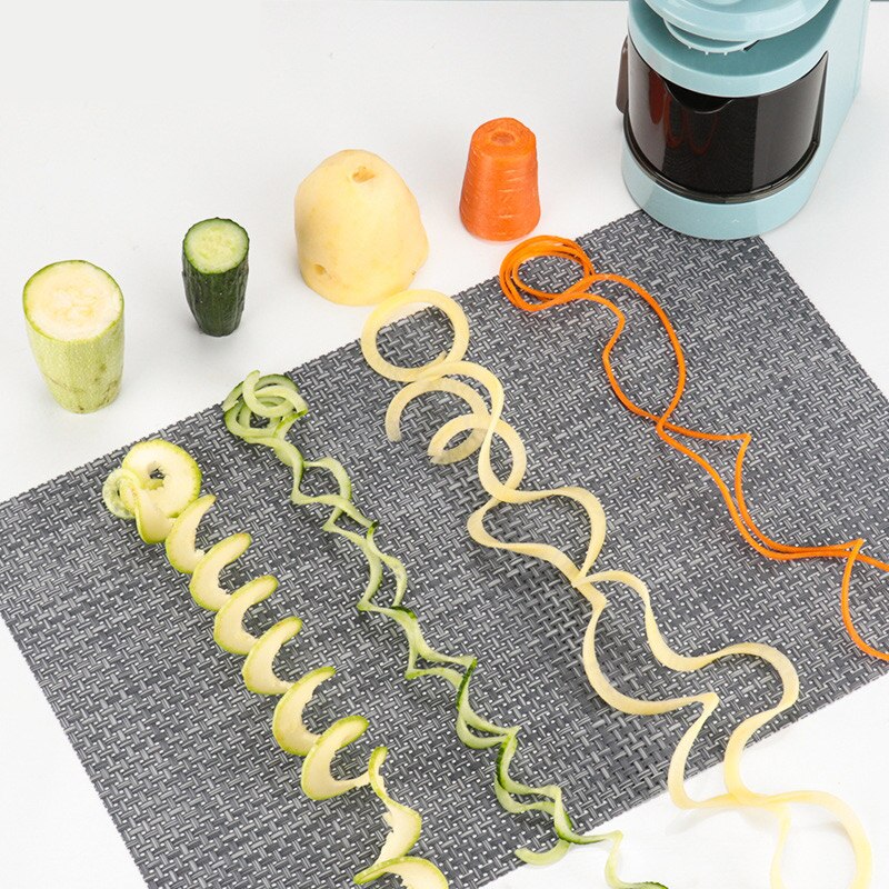 Vegetable Spiralizer Adjustable Blades Veggie Pasta & Spaghetti Salad Spiral Slicer Potato Zucchini Noodle Maker
