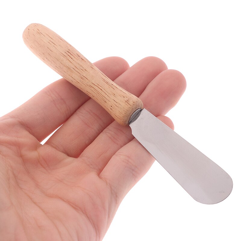 2pcs Stainless Steel Cheese Butter Spatula Child Kid Sandwich Cheese Slicer Kitchen Baking Tool 10*1.8cm