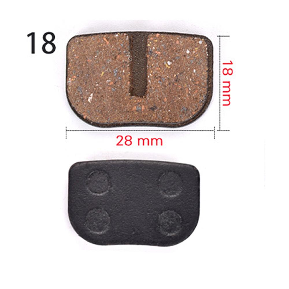 Plaquettes de freins à disque organiques de vtt, 2 paires (4 pièces), VTT en résine, M355/BB5, universelles, accessoires: CY-18-2 pairs