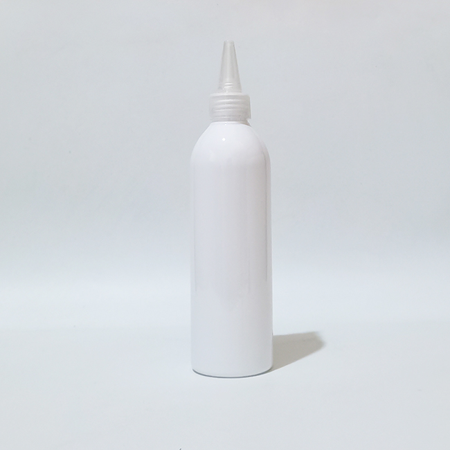 30 x 100ml 150ml 200ml 250ml lege witte plastic flessen, pet-flessen met puntige dop voor huidverzorgingscrème, shampoo-gelflessen: Donkergrijs / 150ml