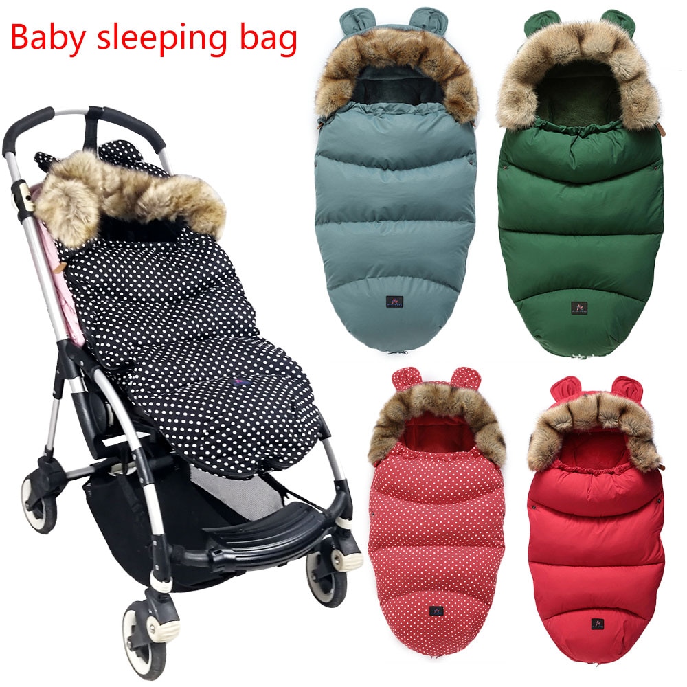 Universele Kinderwagen Voetenzak Cover Winter Sleepsacks Slaapzak Voor Babyzen Bugaboo Kinderwagen Accessoires