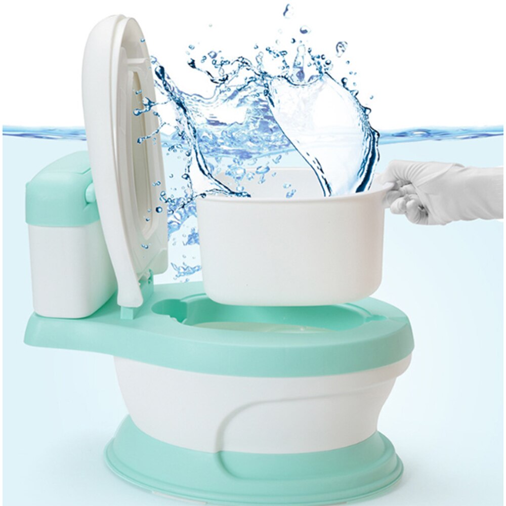 Draagbare babypot baby toilet autopotje kinderpot training meisjes jongen simulatie toilet kinderstoel toiletbril kinderpotje