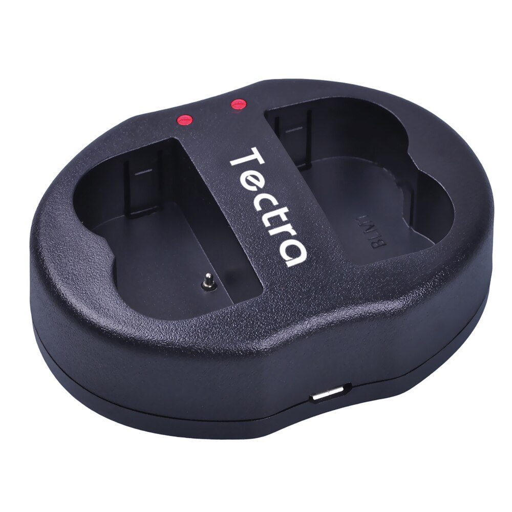 Tectra 1pcs PS-BLM1 BLM-1 BLM-01 PSBLM1 BLM1 Camera USB Dual Charger for Olympus E-300 E-330 E-500 E-510 E-520 E-3 E-1 E-30