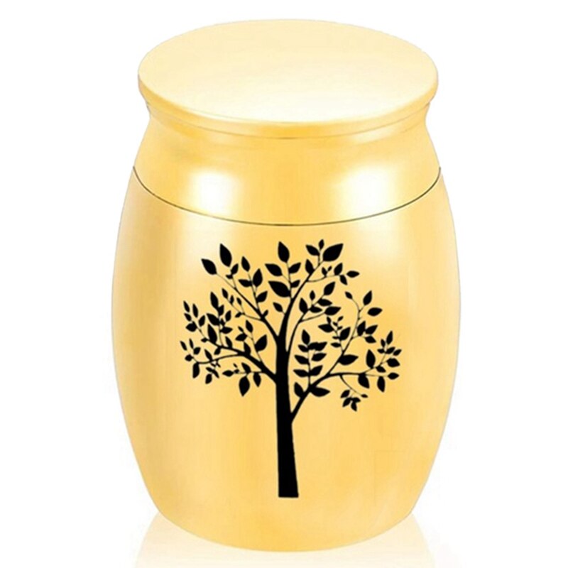 Tree of Life Small Keepsake Urns for Human Ashes Memorial Cremation Urns Pet Ashes Holder Pet Cat Dog Birds Ashes Container