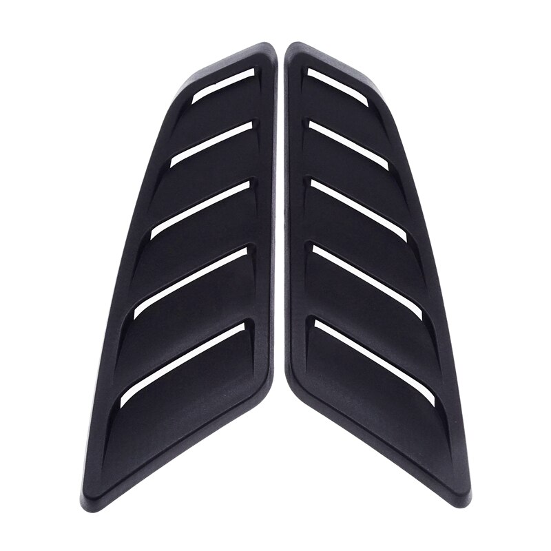 1 Pair Universal Car Air Intake Bonnet for Ford Mustang Car Front Hood Vent Panel Engine Trim Decoration Accessories