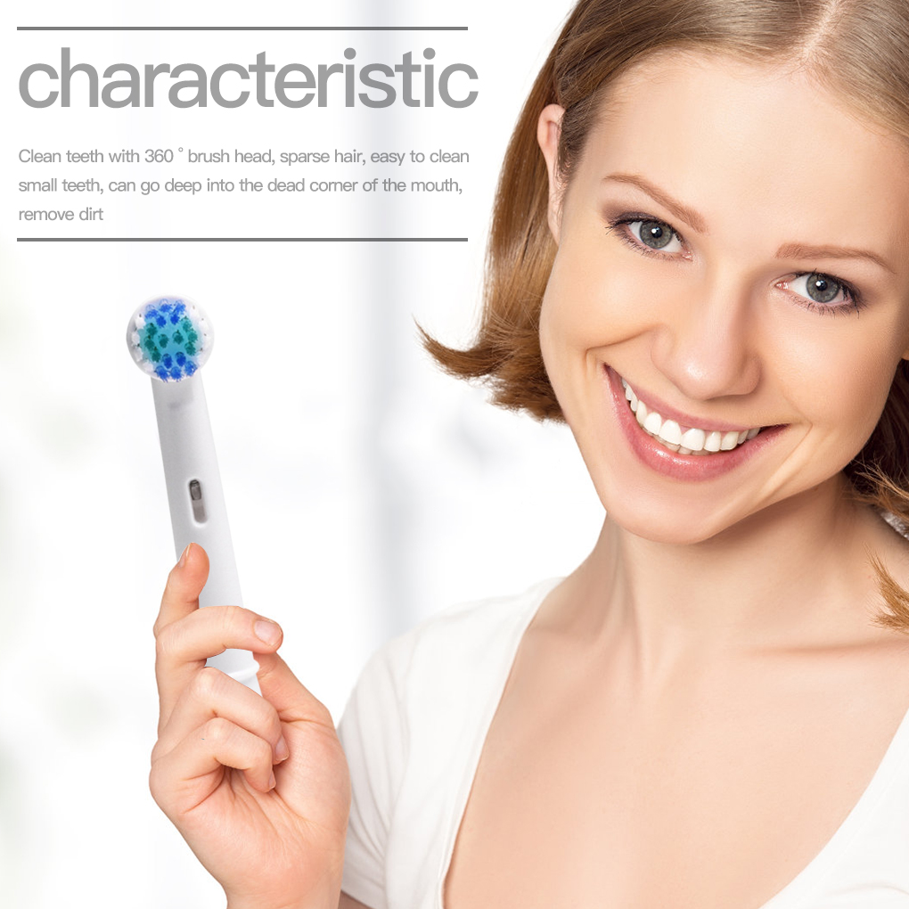 Têtes de brosse à dents électrique pour Oral B, tête de brosse de resubdivision pour la vitalité, buses Oral-B