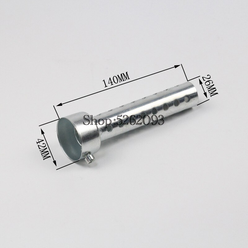 20pcs Universal Motorcycle Exhaust Silencer DB Killer Muffler Baffle Insert Silver Noise Sound Eliminator 35/42/45/48/60MM MF011