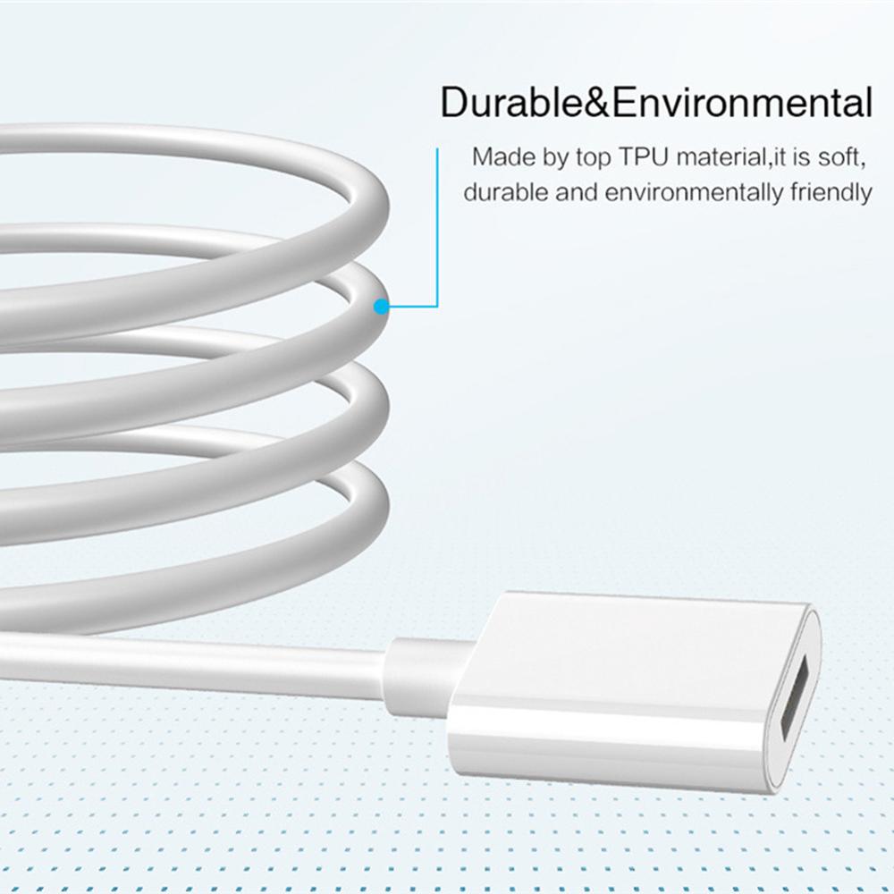 Raxfly Usb Oplader Voor Apple Potlood Opladen Cord Man-vrouw Extension Opladen Connector Adapter Usb Kabel Voor Ipad Potlood