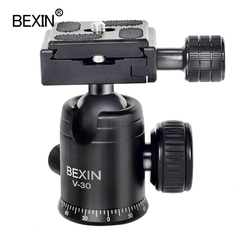 Tripé para câmera, cabeça panorâmica, selfie, mini adaptador para câmera dslr
