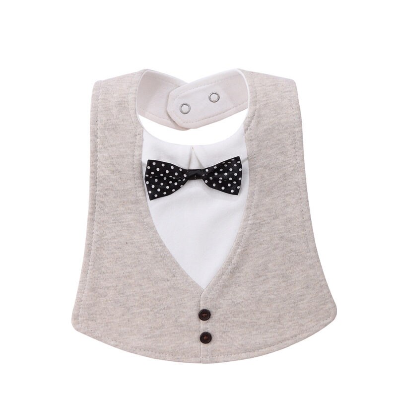 Gentleman Strikje Waterdicht Bandana Slabbetjes Baby Babador Voeden Kiel Infant Burp Doeken Speeksel Handdoek Baby Eten Accessoire