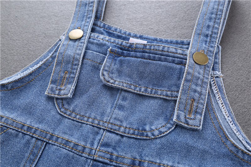 2-6Y Kid Jeans Kinderen Jeans Jongens Broek Denim Broek Koreaanse Kinderen Jeans Overalls Bib Broek Jeans Voor Jongens Kinderen Jongen kleding