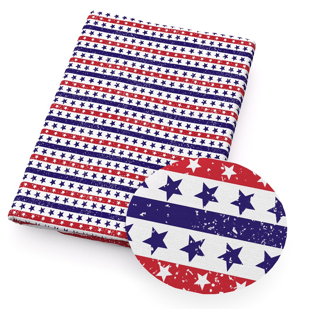 David accessories 20*34cm July 4th Star cotton Fabric Patchwork For Sewing DIY for Sewing Tilda Doll Clothes,c11095: 1103505004