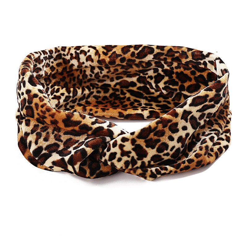 élastique noeud bandeaux sueur absorbant solide couleur bandeau pour femmes fille bébé coton croix cheveux accessoires